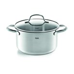 Fissler San Francisco Kookpan + Glazen Deksel 20 cm RVS