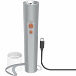 Hama FL350-C LED-Zaklamp Oplaadbaar 4 Standen + SOS Aluminium