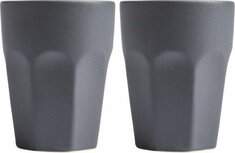 Gusta S/2 Mok 220ml Blauw Cappucino