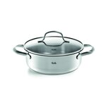Fissler San Francisco Kookpan + Glazen Deksel 20 cm RVS