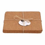 Excellent Houseware Kurken Onderzetters 3 Stuks