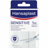 Hansaplast Sensitive Pleisters 100x6 cm Wit