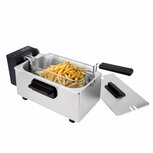 Daily Home Friteuse 3L RVS/Zwart