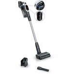 Bosch BCS931WBA Accu Steelstofzuiger Zwart/Zilver