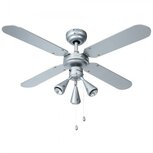 Bestron DLHB42S Plafondventilator met Verlichting