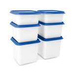 Day To Day Alaska Diepvriesbakken 2x750 ml 2x1200 ml Blauw/Wit