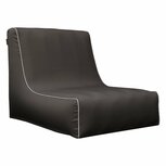 B-Living St. Maxime Opblaasbare Sofa 70x90x70 cm Donkergrijs