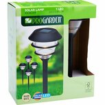 Pro Garden Solar Tuinlampen 4 Stuks Zwart