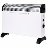 Convector Kachel 2000W Wit/Zwart