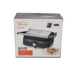 Daily Home Contactgrill 750W Zwart/Zilver