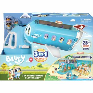Bluey Mega 3in1 Vliegtuig + Geluid