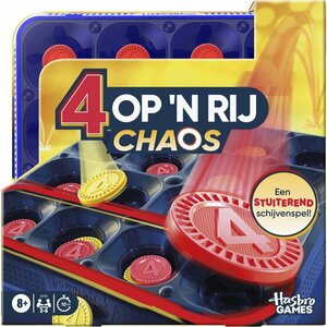 Hasbro Gaming 4 Op Een Rij Chaos