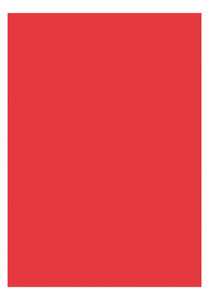 Kangaro K-0043F075 Papier A4 120gr Pak A 100 Vel Rood