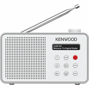 Kenwood CR-M25DAB-W Draagbare DAB+ Radio Wit