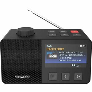 Kenwood CR-M70DAB-B Seniorenradio Zwart