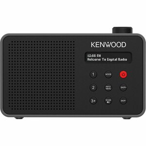 Kenwood CR-M25DAB Draagbare DAB+ Radio Zwart/Grijs