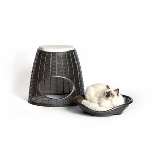 Bama Pet Pasha Dierenmand 52x50x46/55 cm Antraciet