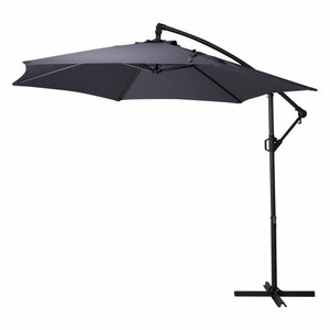 Hangende Parasol 300 cm Antraciet