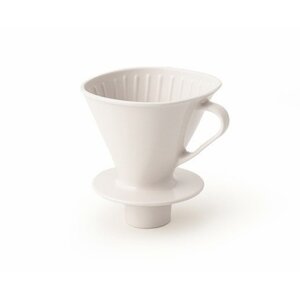 Day To Day Koffiefilterhouder met Tuit Wit