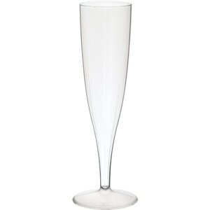 Duni Crystallo Champagneglazen 13.5 cl 10 Stuks Transparant