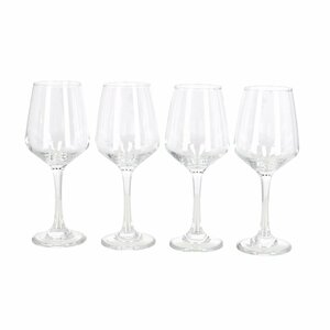 Daily Home Wijnglazen 400 ml 4 Stuks Transparant