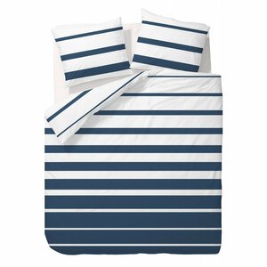 Ten Cate Dekbedovertrek Celia Summer 240x200-220 cm Katoen/Wit/Koningsblauw