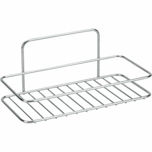 Metaltex Badkamerrek Vacuüm Fixatie 26x13x11 cm Chromelook