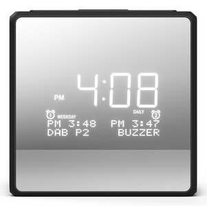 Philips TAR4600/10 Wekkerradio Zwart