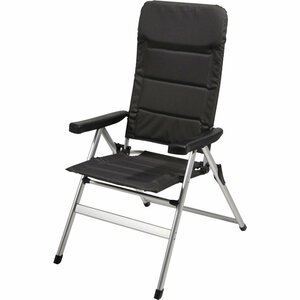 Redcliffs Outdoor Campingstoel Aluminium/Zwart