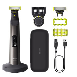 Philips QP6652/61 OneBlade Pro 360 Face+Body Trimmer Zwart/Lime