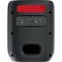 Kenwood AS-P200BT Portable Soundsystem + Licht Zwart/Rood_