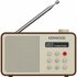 Kenwood CR-M25DAB-T Draagbare DAB+ Radio Beige/Bruin_