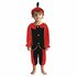 Pietenpak 98-104 Zwart/Rood_
