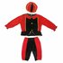 Pietenpak 98-104 Zwart/Rood_