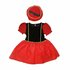 Pietenjurk 98-104 Zwart/Rood_