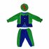 Pietenpak 110-116 Groen/Blauw_