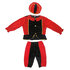 Pietenpak Zwart/Rood 110-116 Cm_