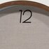 Analoge Wandklok 30 cm Houtlook/Wit_