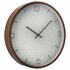 Analoge Wandklok 30 cm Houtlook/Wit_