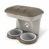 Bama Pet Hondenvoederbak 48x27x42 cm Taupe_