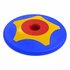 Bama Pet Trotto Disk Hondenspeelgoed 24.5x4.5 cm Blauw/Geel/Rood_