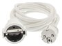 König EC103F1WH Stroom Verlengkabel 3 M H05vv-f 3g1.5 Ip20 Wit_