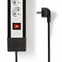 Nedis EXSO830F1PRO Stekkerdoos Beveiligd Contact 8-weg 3,00 M Zwart/wit_