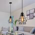 Homestyle Pro MK012-B Industriële Hanglamp 19x22 cm Zwart/Metaal_