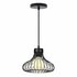 Homestyle Pro MK013-B Industriële Hanglamp 23x20 cm Zwart/Metaal_