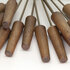 NeXtime NE-2610BR Grote Wandklok - 58cm - Stille Klok -Walnoot Hout - "Plug-Inn"_