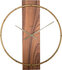 NeXtime NE-3195BR Wandklok 50.8x58.2x4.3, Hout/Steel, Bruin_