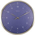 NeXtime NE-3243BL Wandklok 60 Minutes Ø33 Metaal Blauw_