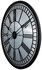 NeXtime NE-3255 Wandklok Cleopatra Mirror Dia 56cm Glas Zwart_