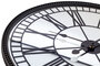 NeXtime NE-3255 Wandklok Cleopatra Mirror Dia 56cm Glas Zwart_